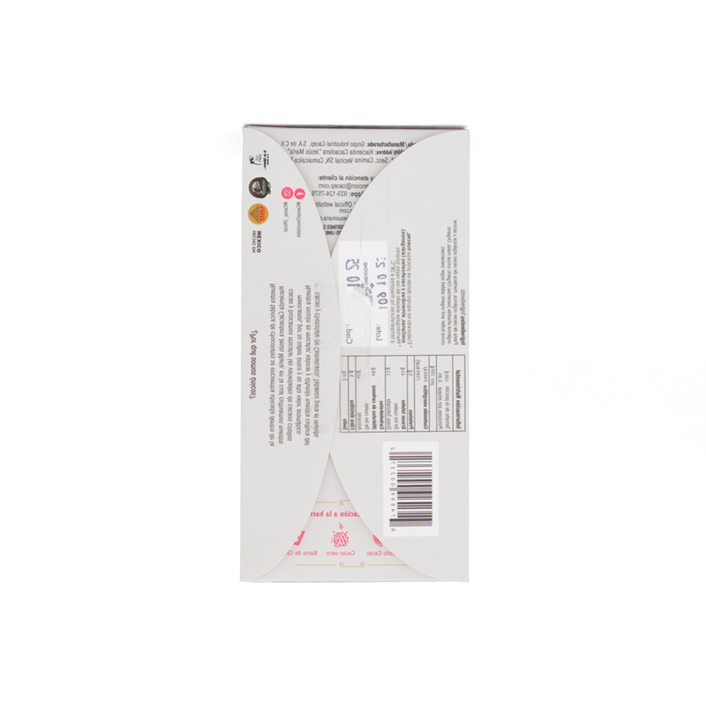 Barra de Chocolate 60% Cacao 85 G Cacep