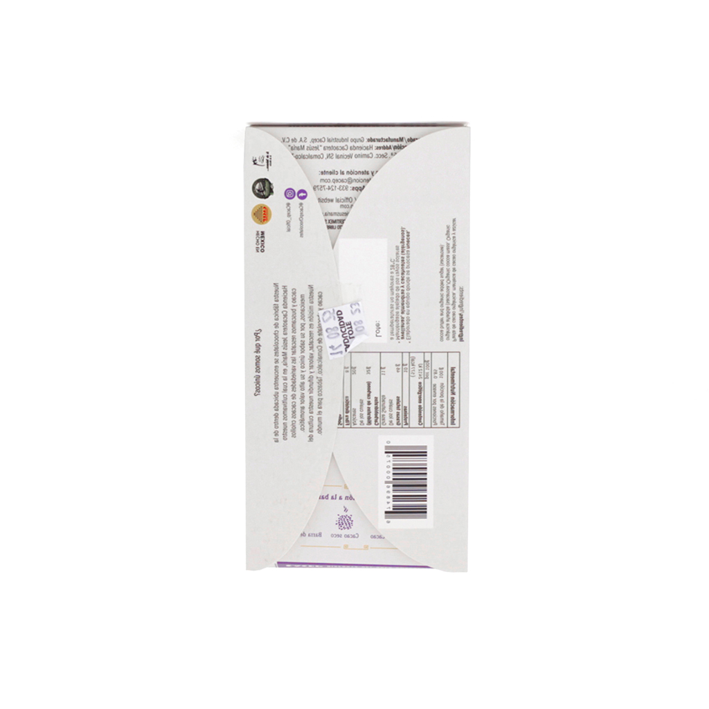 Barra de Chocolate 80% Cacao 85 G Cacep