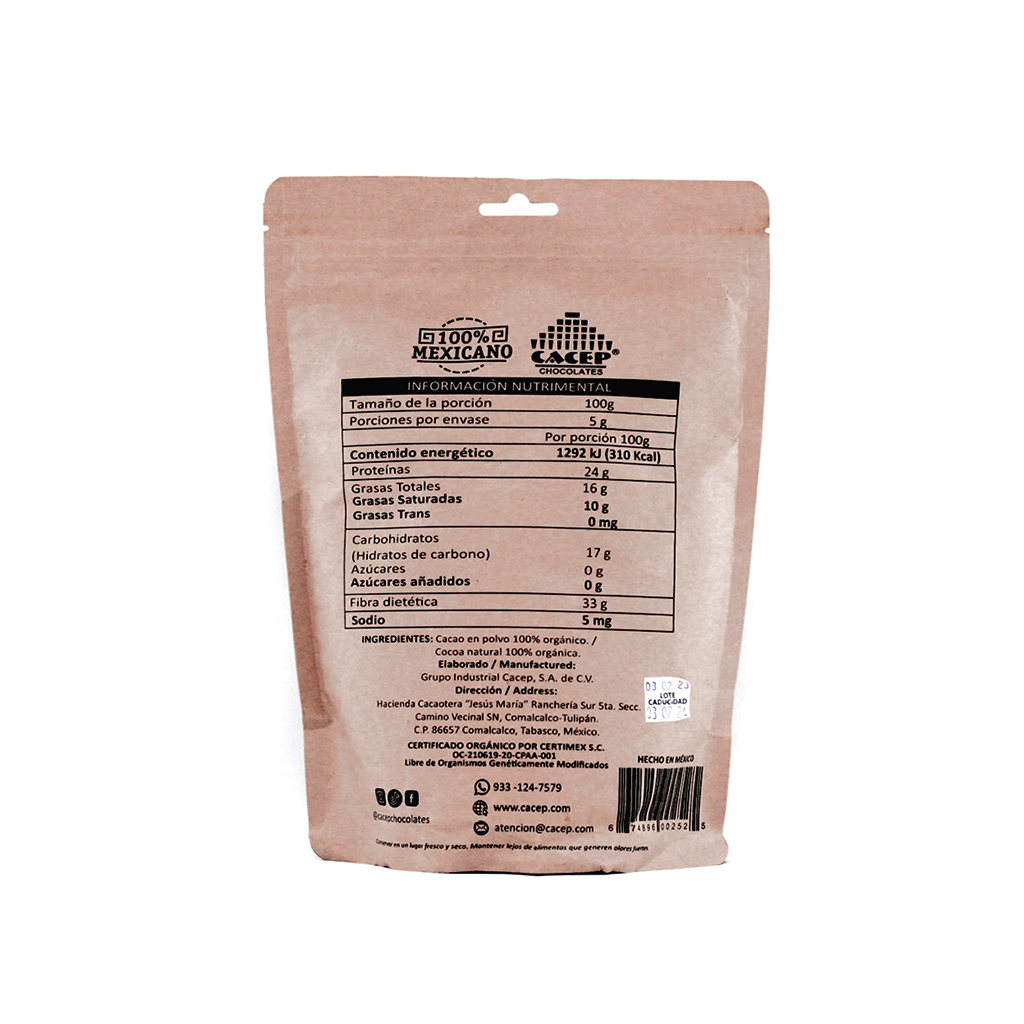 Cacao en polvo 500 G Cacep