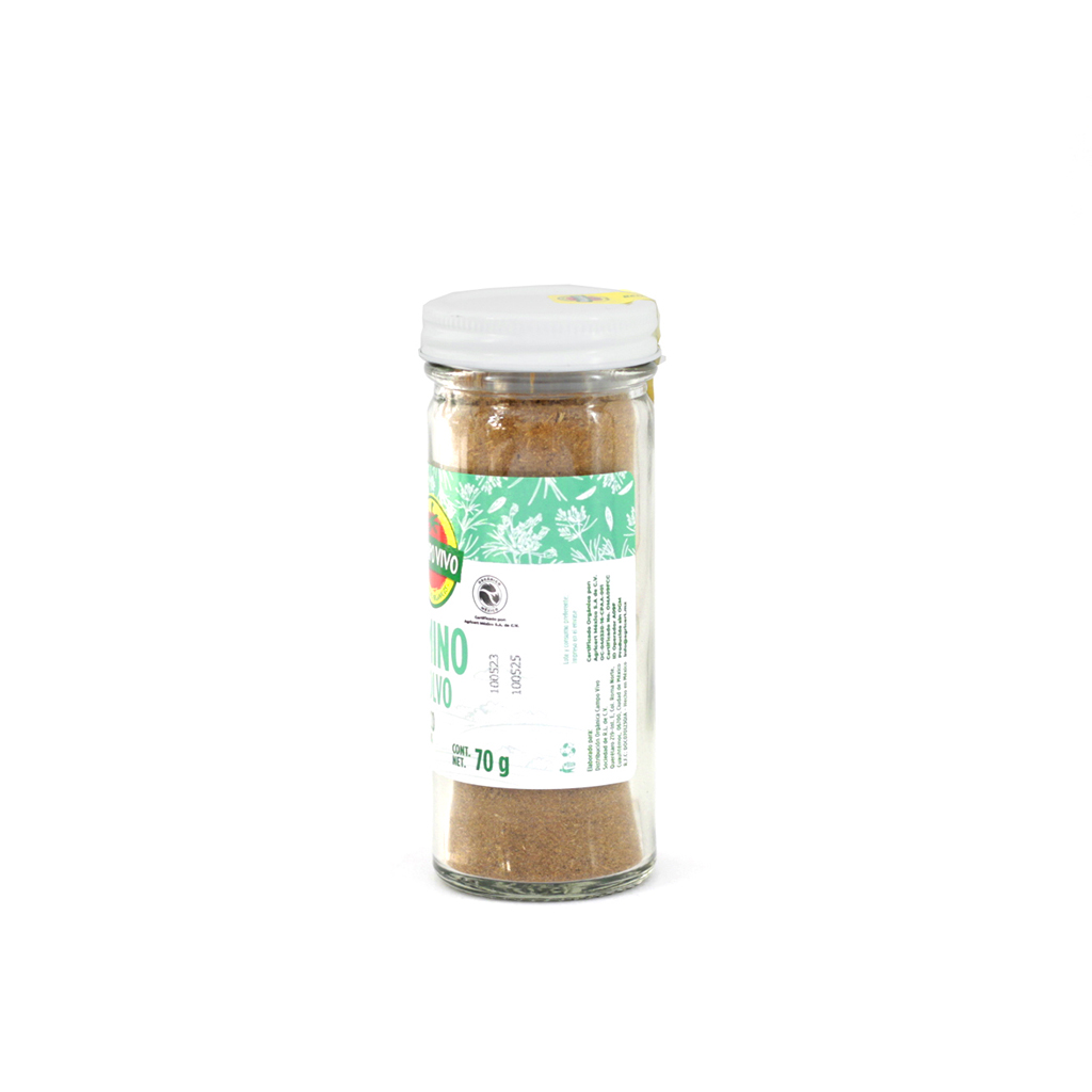 Comino  Orgánico en Polvo 60 G Campo Vivo