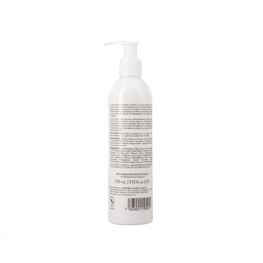 Crema corporal 270 ml Aloevida