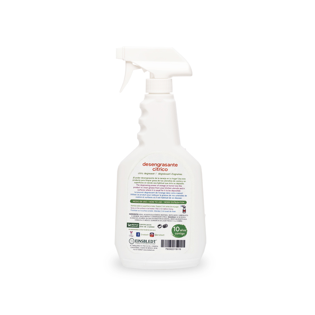 Desengrasante cítrico 500 ml Elet