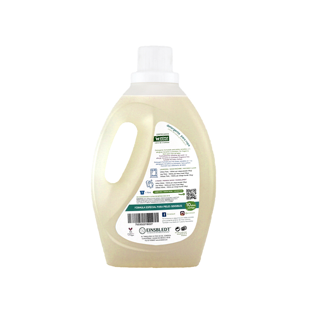Detergente sin sulfatos 2 L Elet