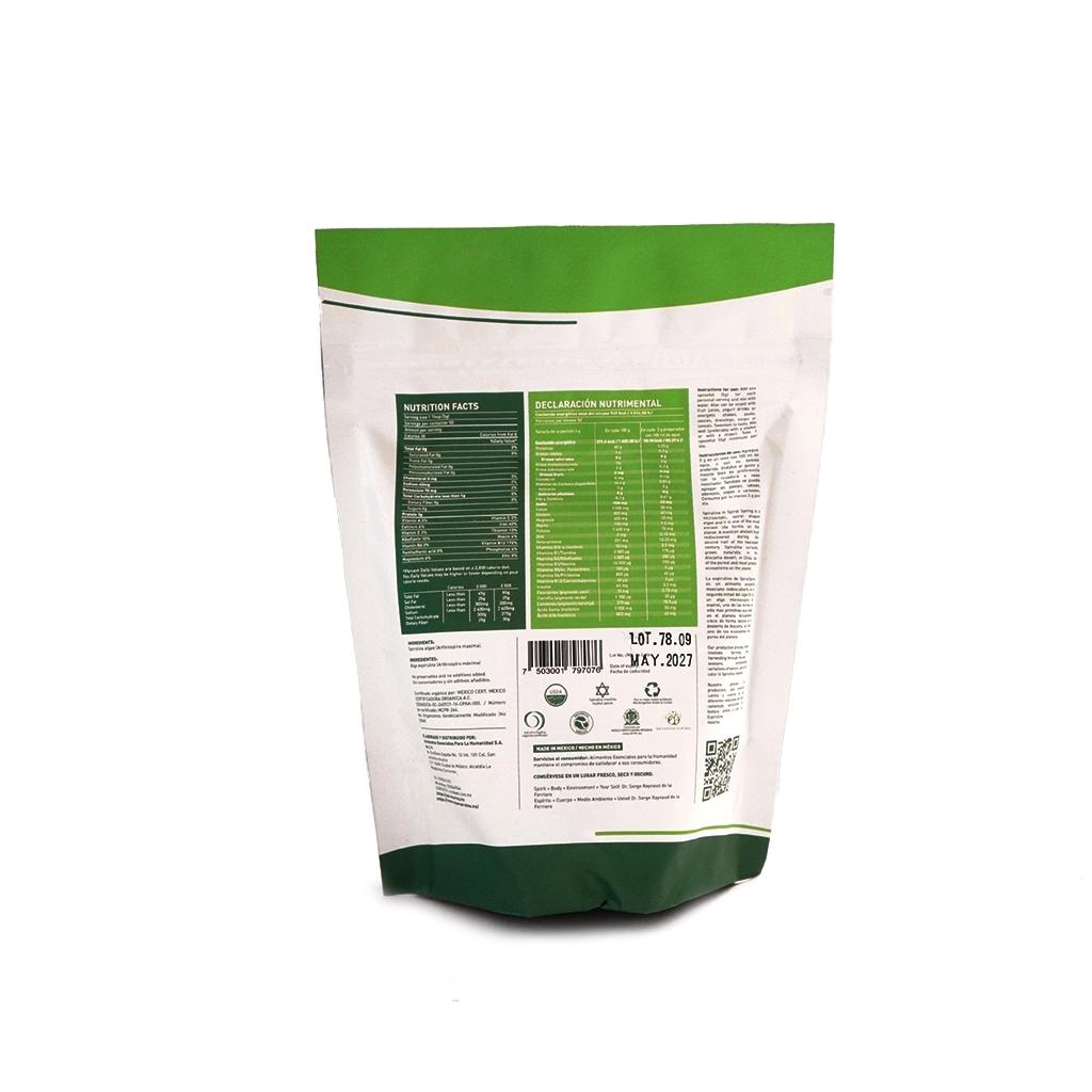 Espirulina en polvo 250 g Spirulina Ancestral