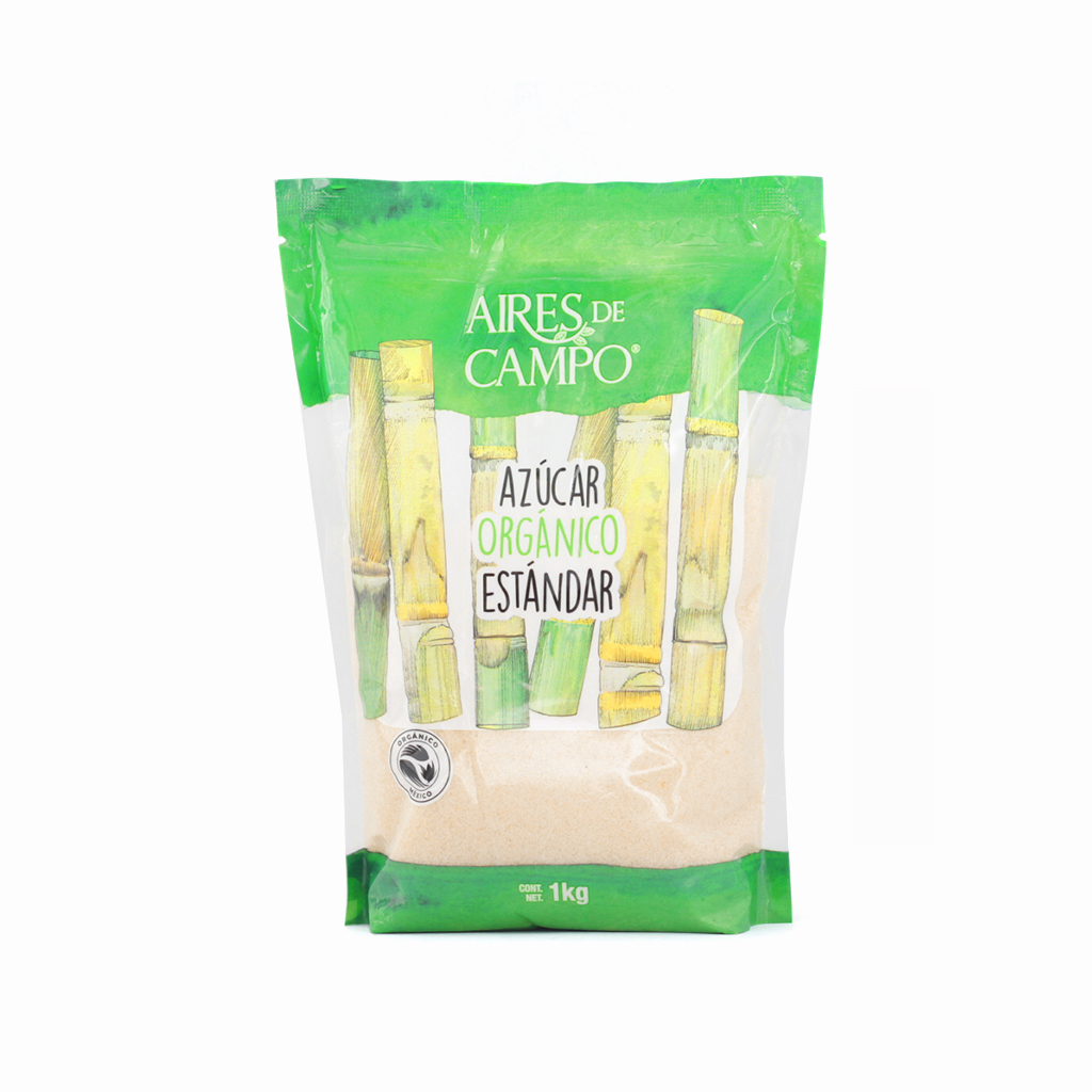 Azúcar orgánica 1 kg Aires de Campo