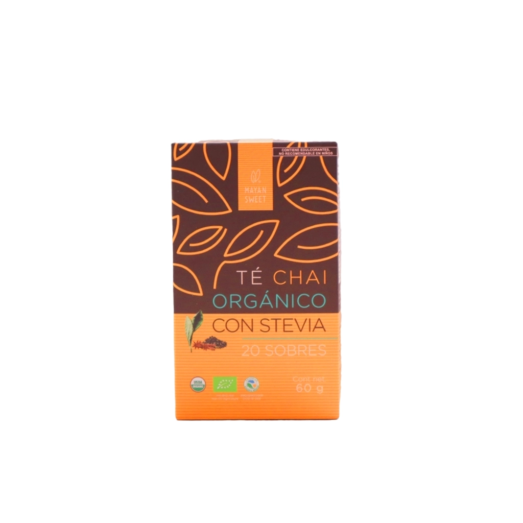 [7503018011035] Té chai con stevia 60 g Mayan Sweet