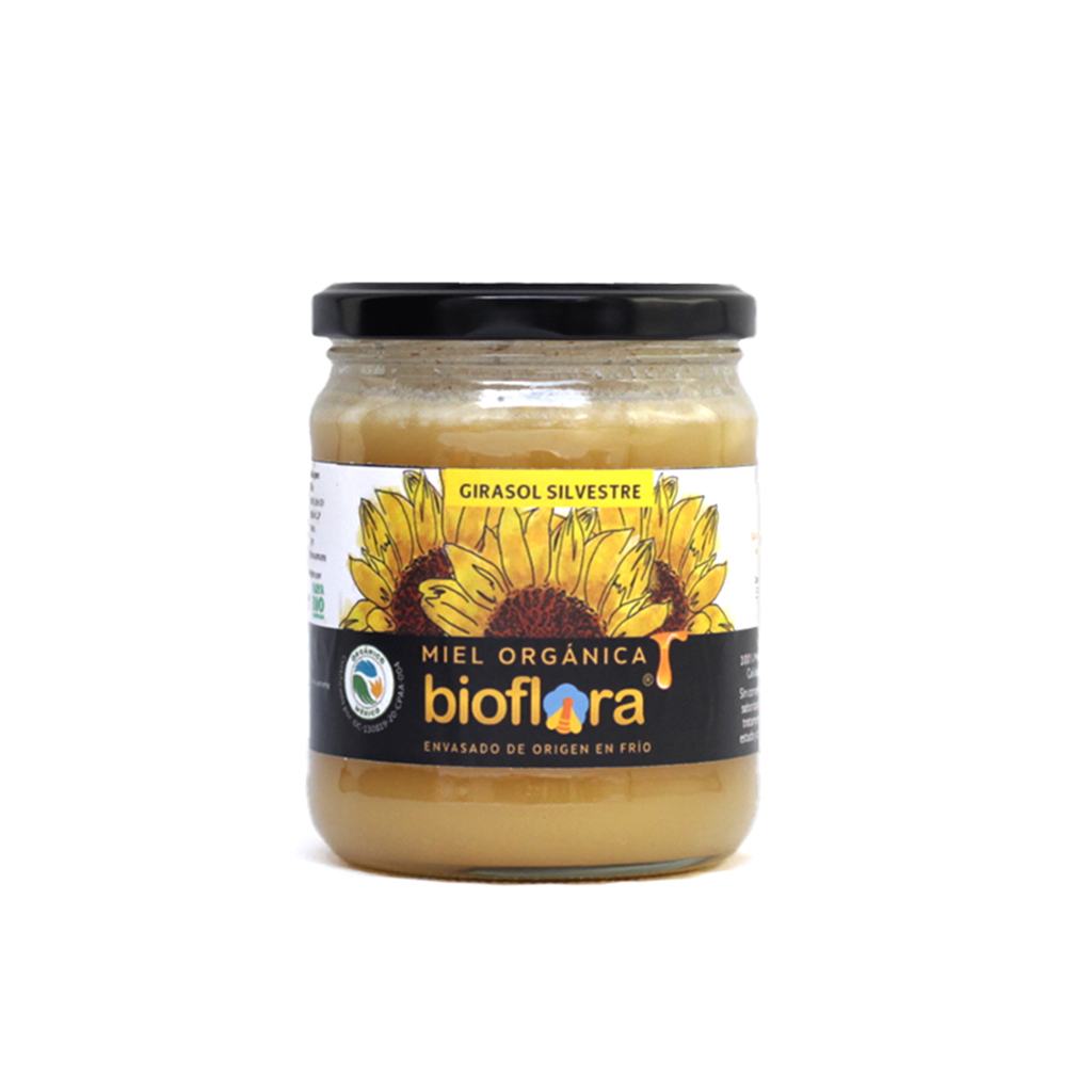 [07503010145028] Miel de girasol silvestre 550g Bioflora