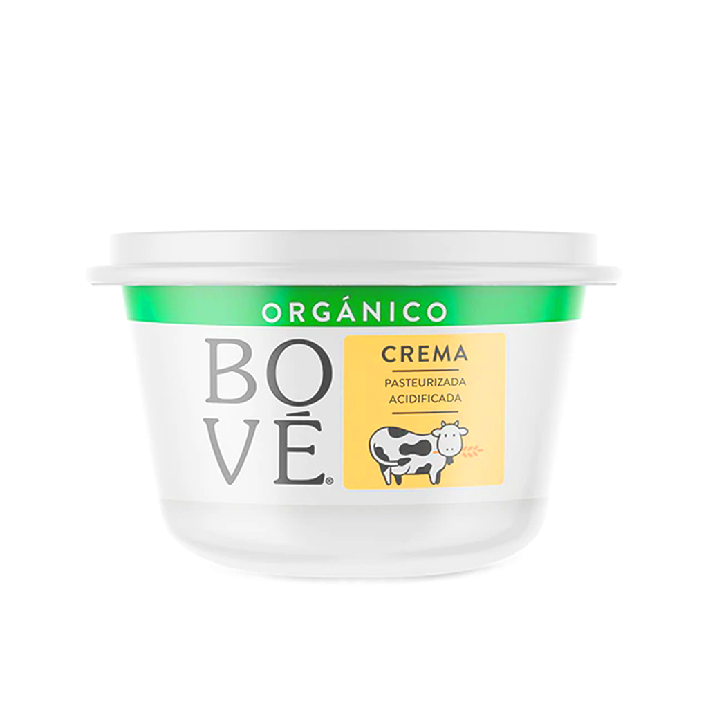 Crema natural orgánica 500 g Bové 