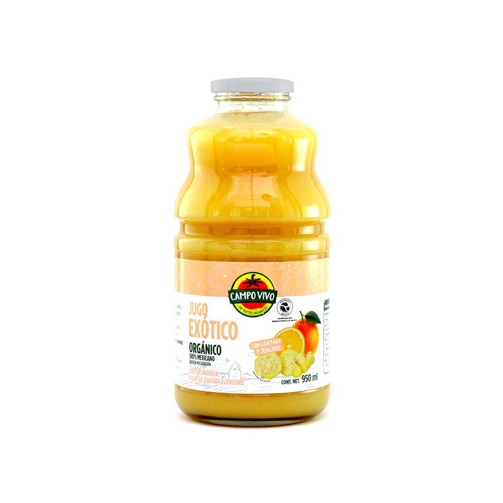 Jugo exótico orgánico 950 ml Campo Vivo