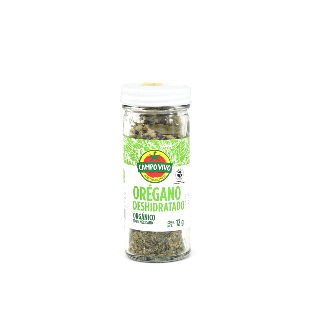 Orégano  Orgánico Deshidratado 20G Campo Vivo
