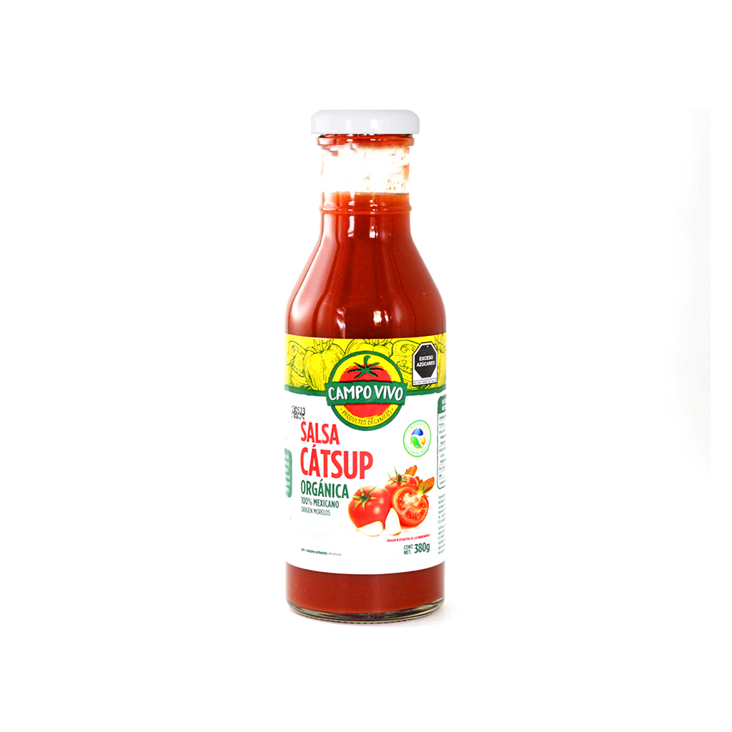 Salsa Catsup Orgánica 380 G Campo Vivo