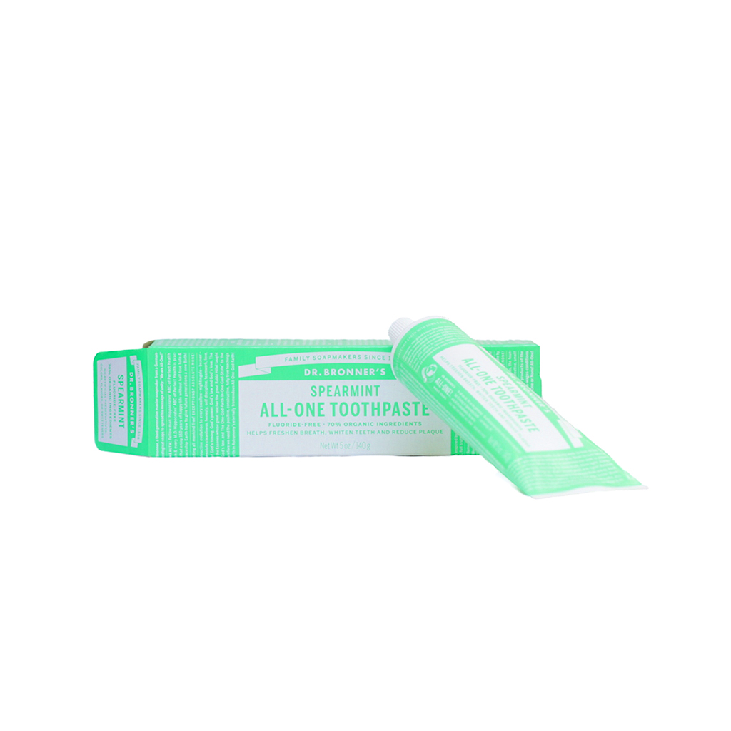 [018787500712] Pasta dental con menta 140 g Dr.Bronner’s