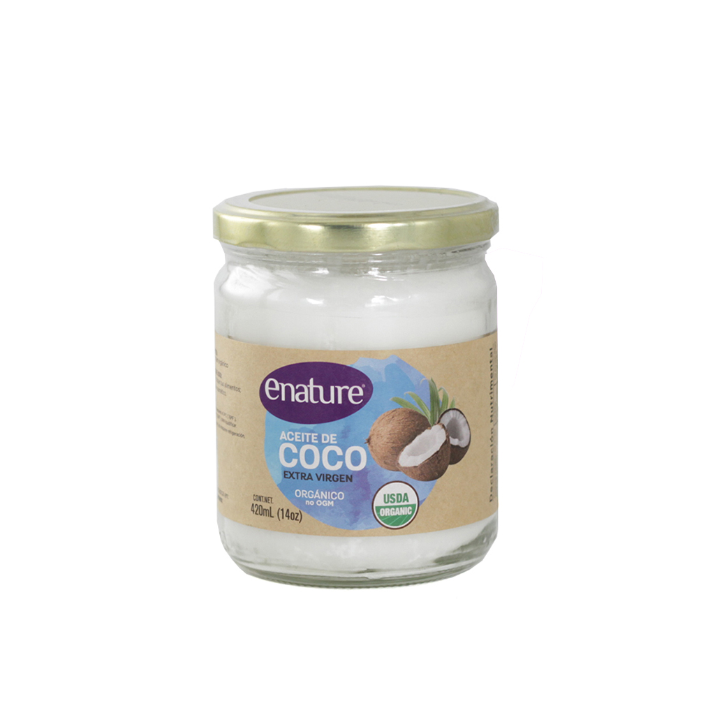 Aceite de coco virgen 420 ml Enature