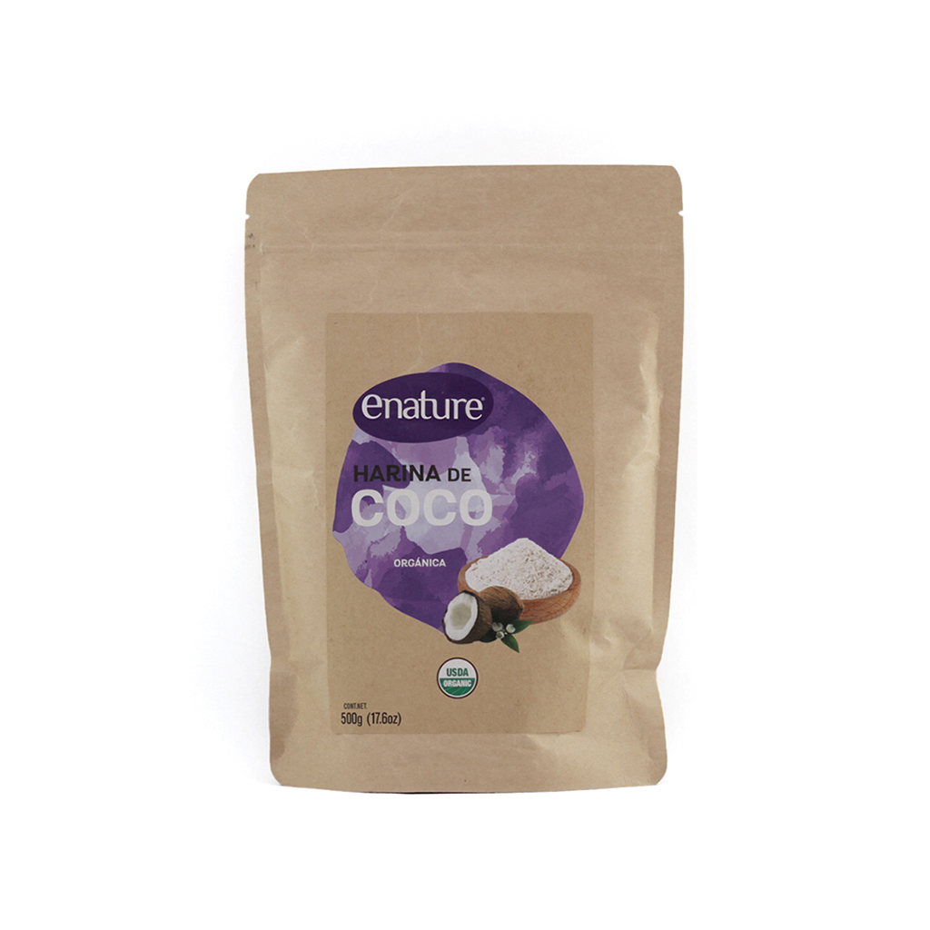 Harina de coco 500 g Enature