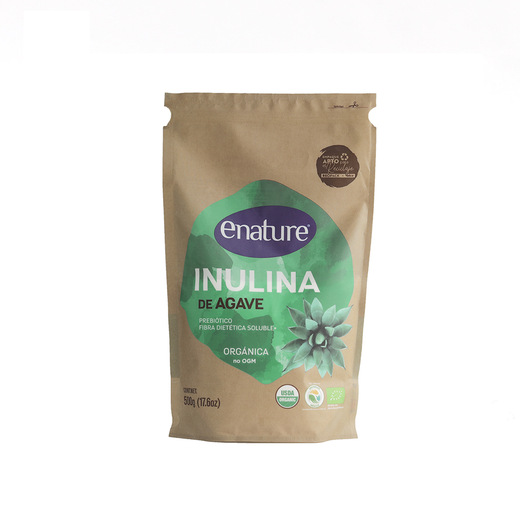 Inulina de agave 500 g Enature