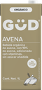 Bebida de avena sin azúcar orgánica 1L Gud 