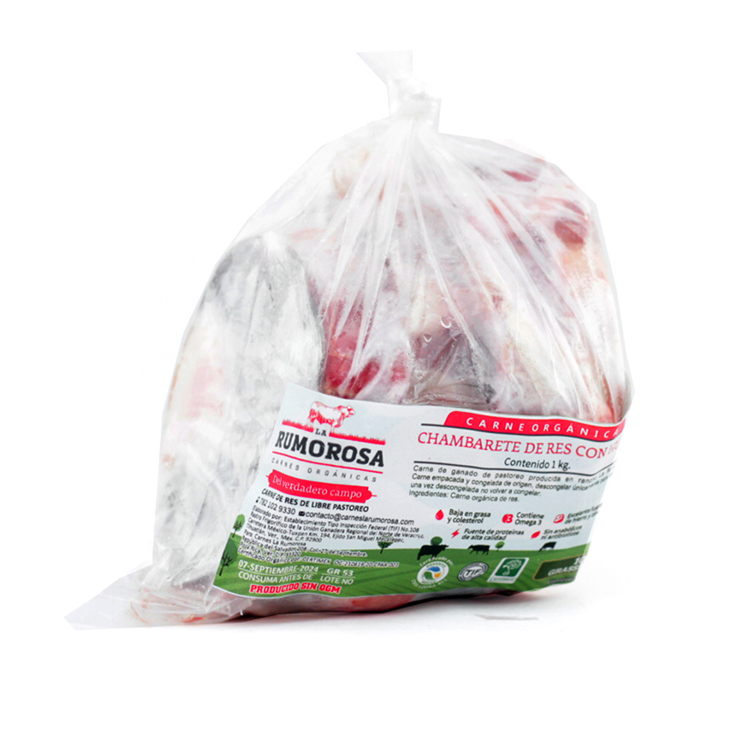 Chambarete con hueso 1 kg La rumorosa