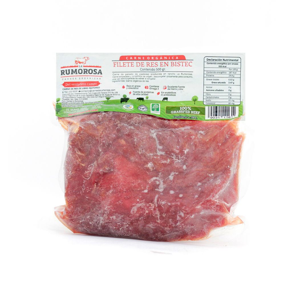 Filete bistec 500 g La Rumorosa