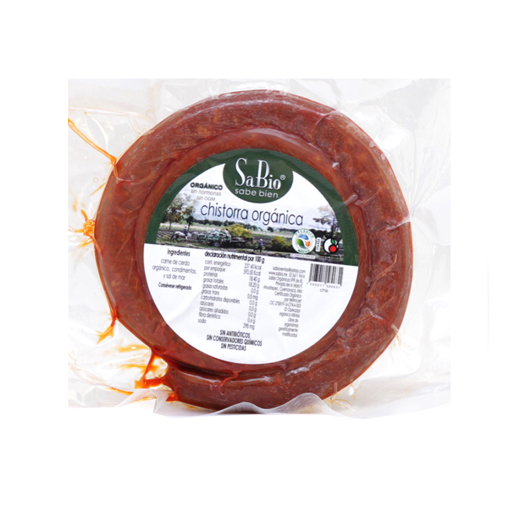 [7503017580303] Chistorra de cerdo 250 g sabio