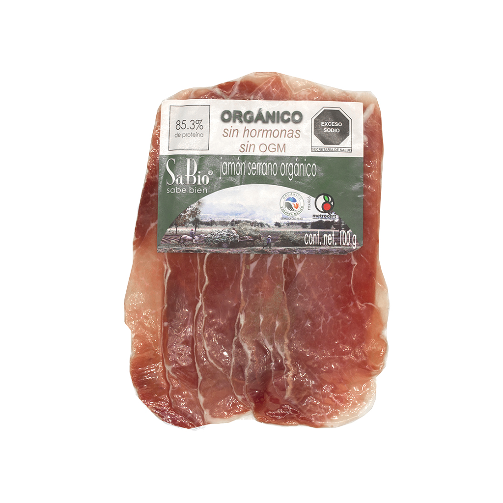 [7503017580020] Jamon serrano 100 g Sabio