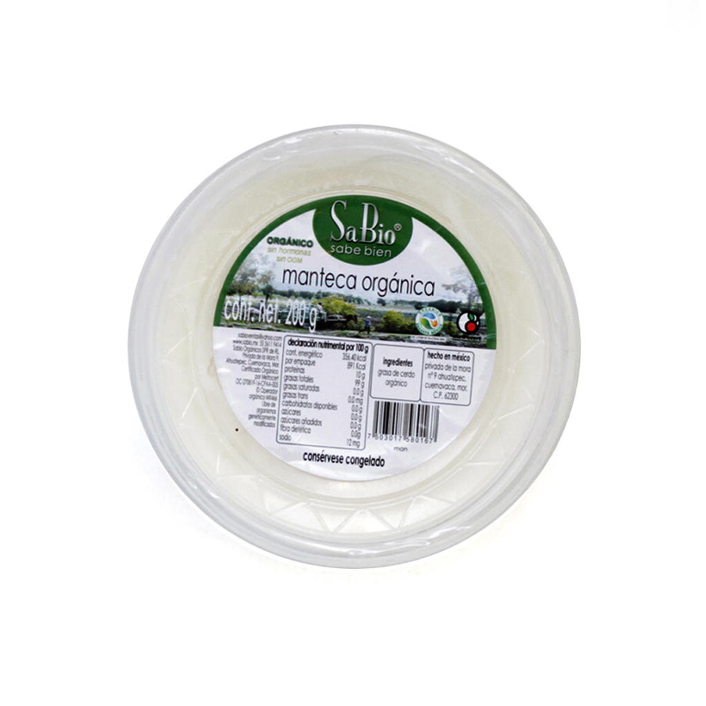 Manteca de cerdo 200 g Sabio