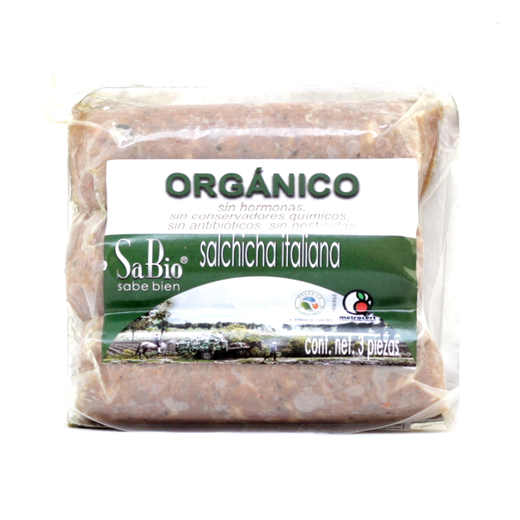 Salchicha italiana de cerdo 250g Sabio