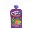 Papilla de manzana, camote y zanahoria orgánica 90 g Smiley Kids