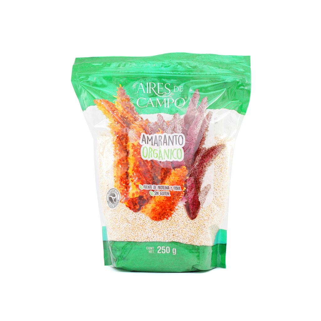 Amaranto natural orgánico 250 g Aires de Campo