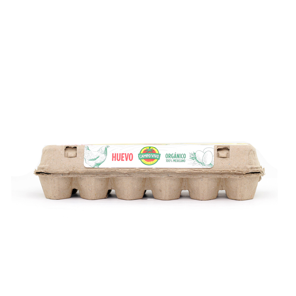 [7502236173099] Huevo blanco 12 pzas Campo Vivo