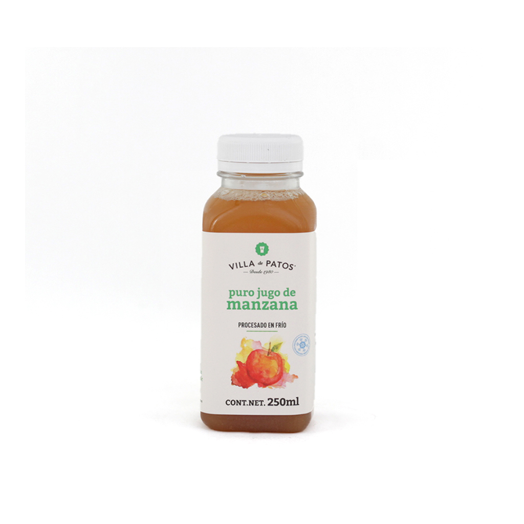 Jugo de manzana 250 ml Villa de Patos