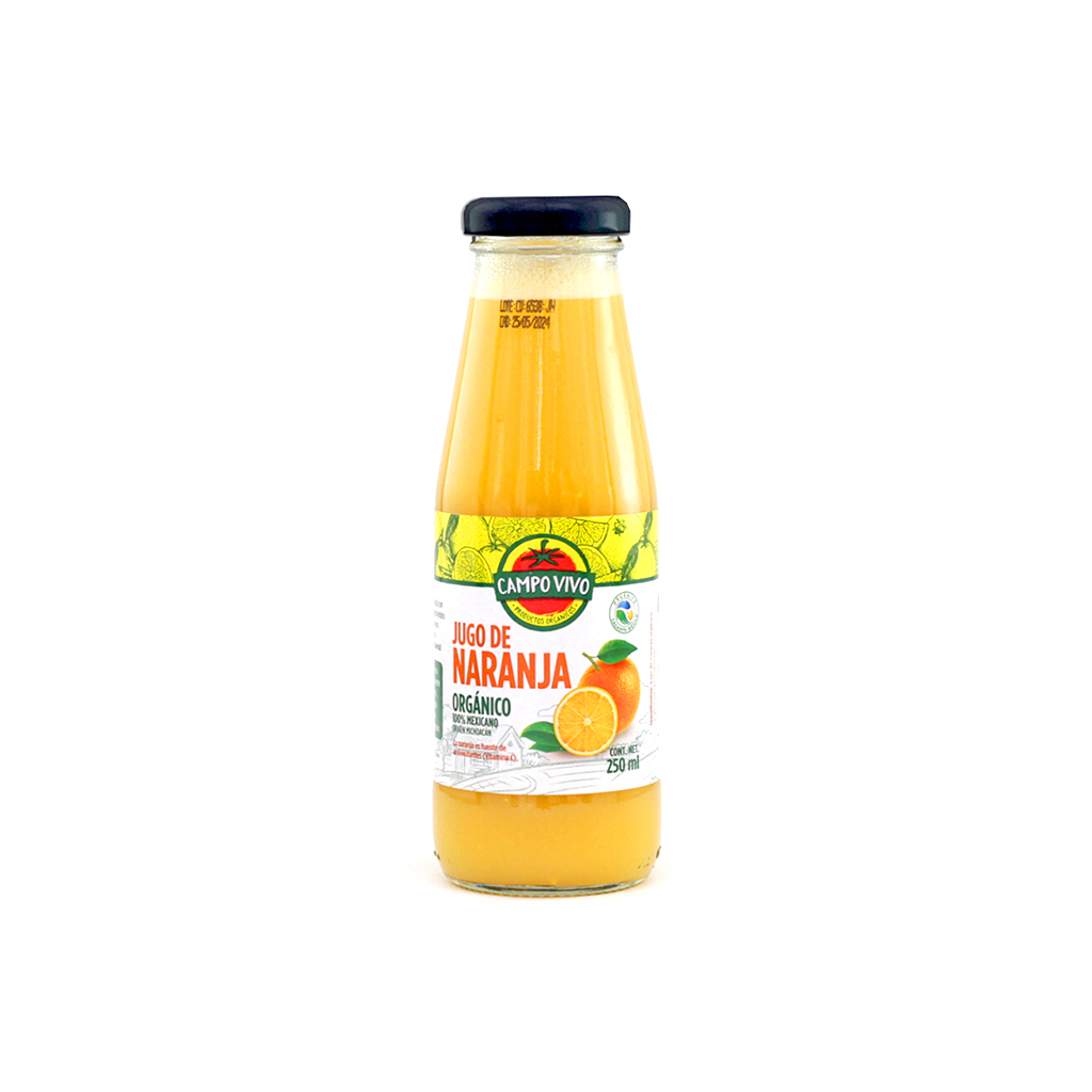 Jugo de naranja 250 ml Campo Vivo