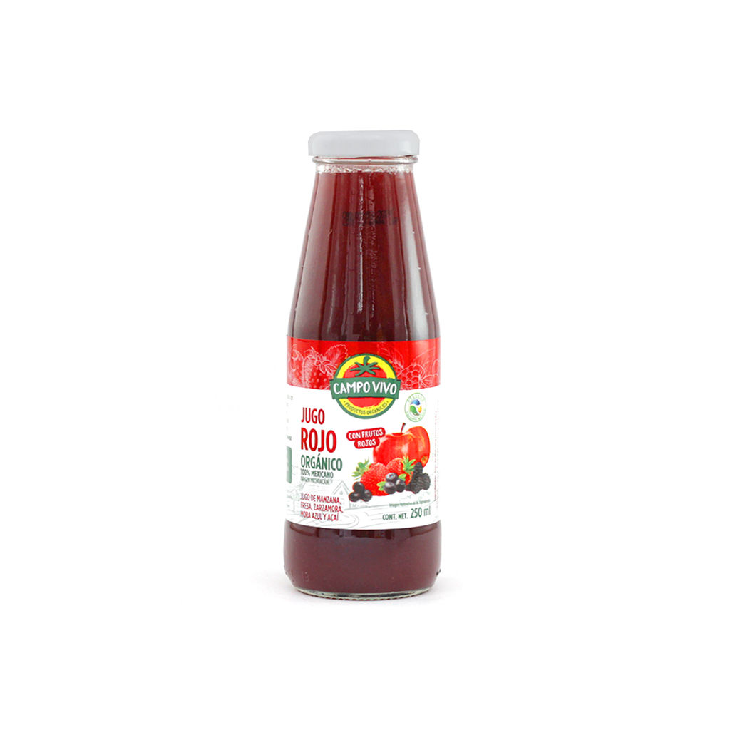 Jugo rojo 250 ml Campo Vivo