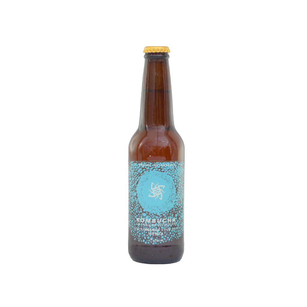 Vinagre de té (Kombucha) menta 355 ml La Semilla Colectivo