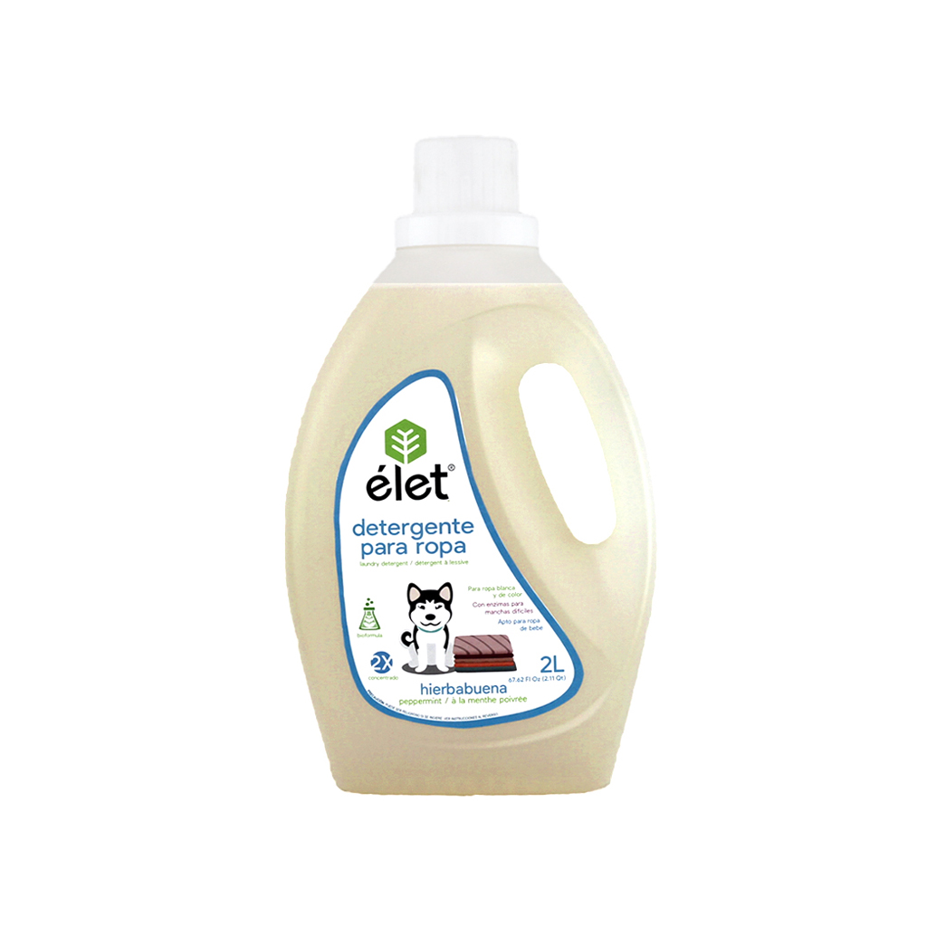 Detergente hierbabuena para ropa 2 L Elet