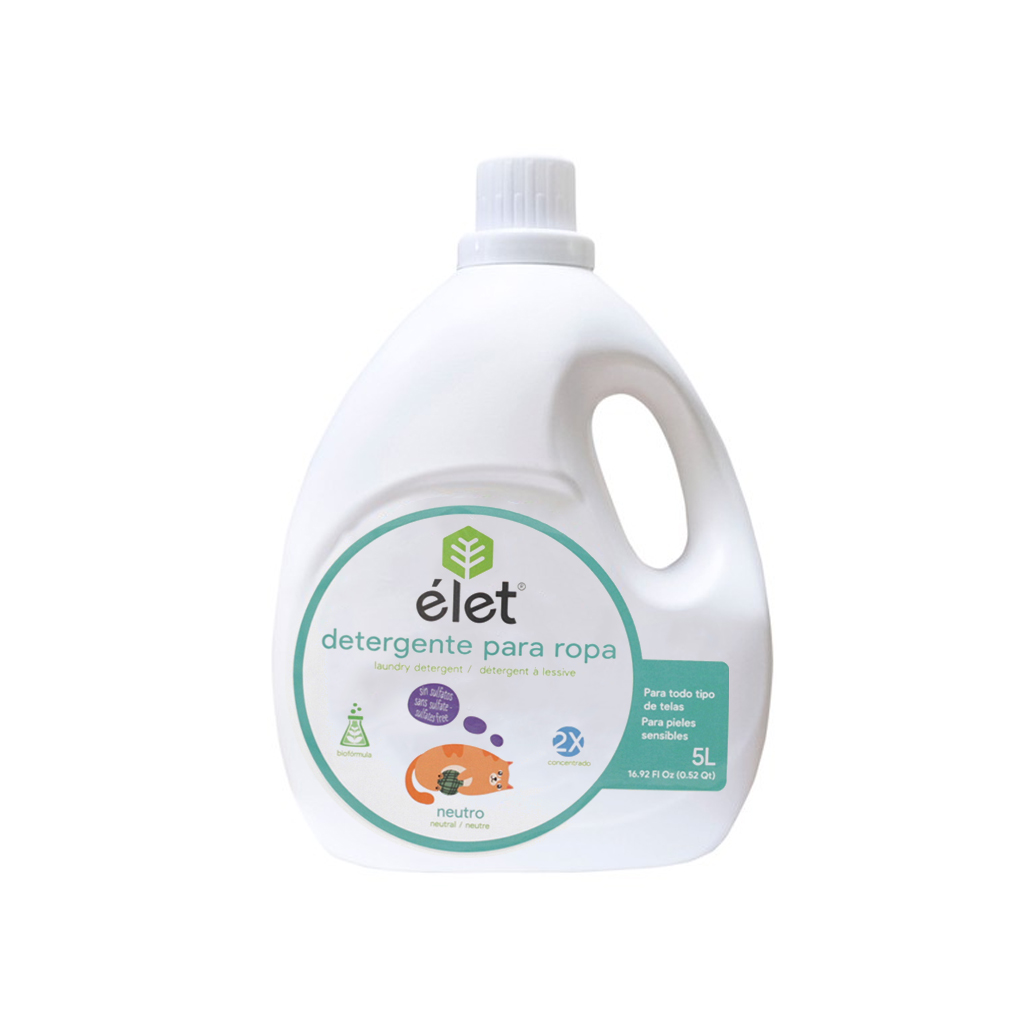 Detergente sin sulfatos 5 L Elet