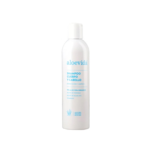 Shampoo cuerpo y cabello 280 ml Aloevida