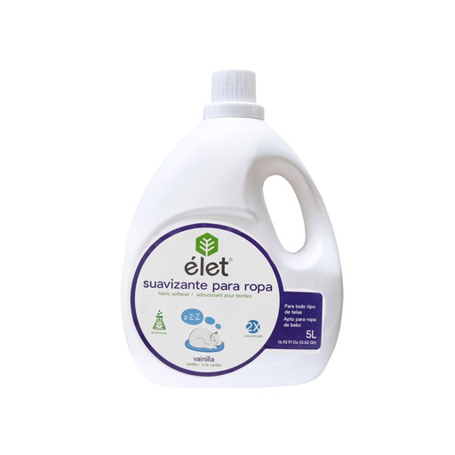 Suavizante de telas vainilla 5 L Elet