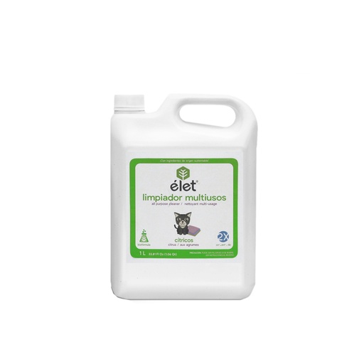 Limpiador multiusos cítrico 1 L Elet
