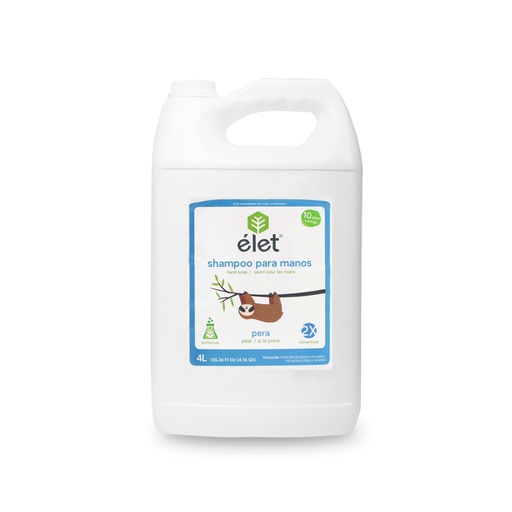 Shampoo para manos pera 4 L Elet