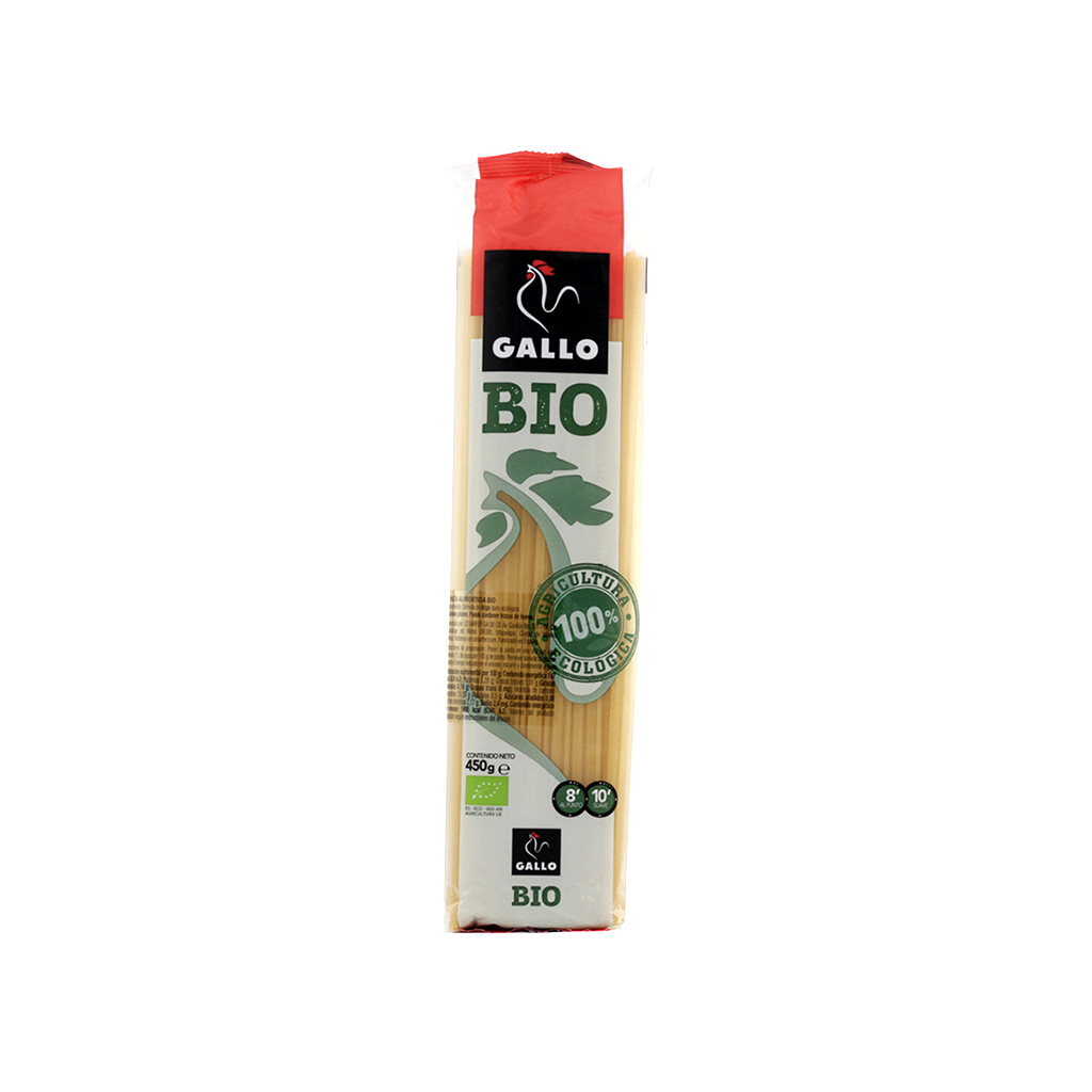 [8410069019424] Spaghetti biológico 450 g Gallo