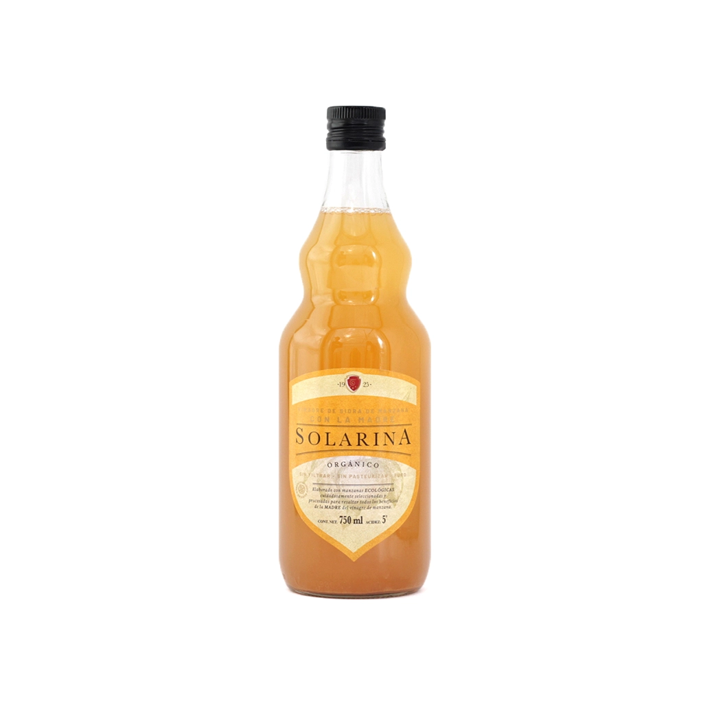 [8422333000236] Vinagre de manzana 750 ml Solarina