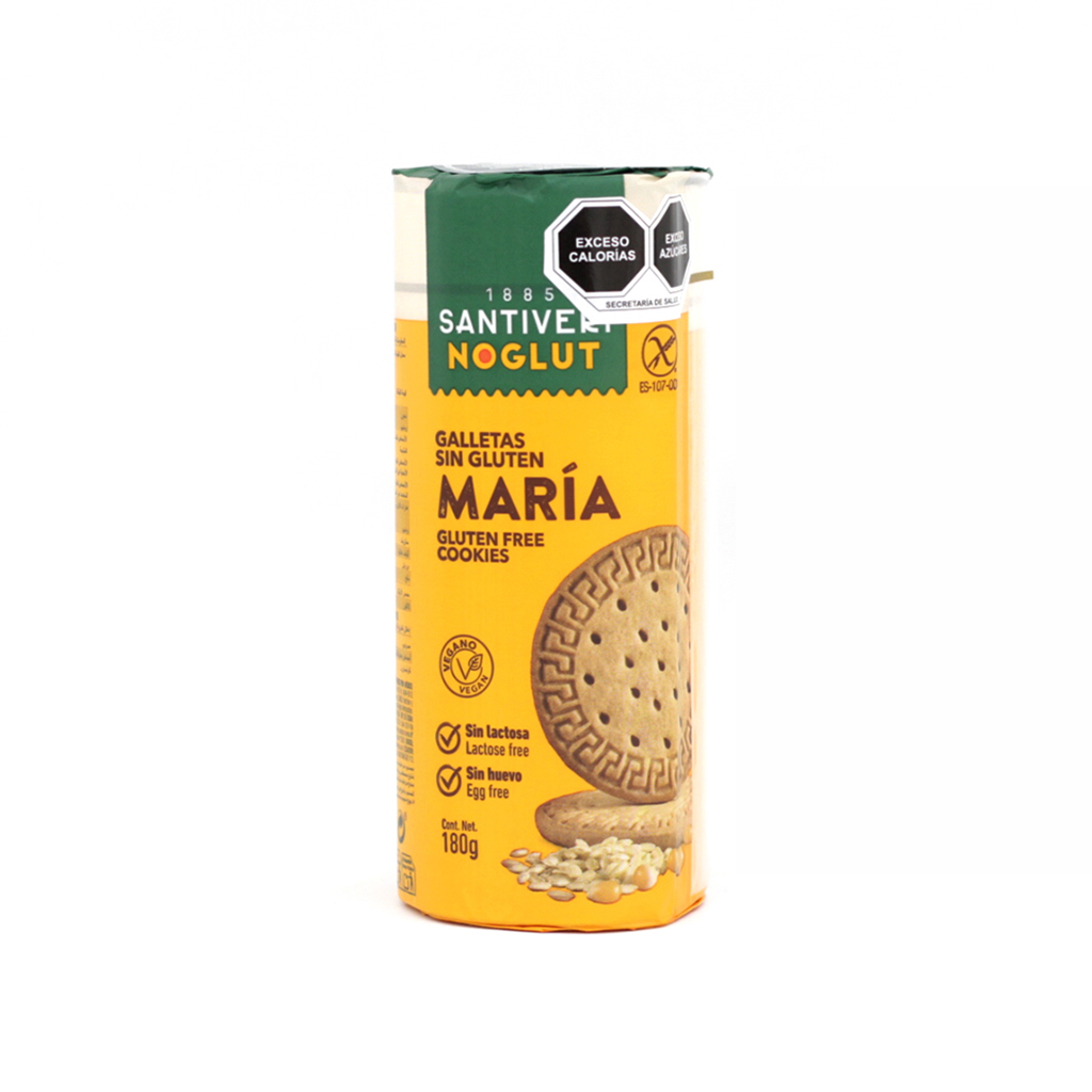[8412170011434] Galleta María gluten free 180 g Santiveri