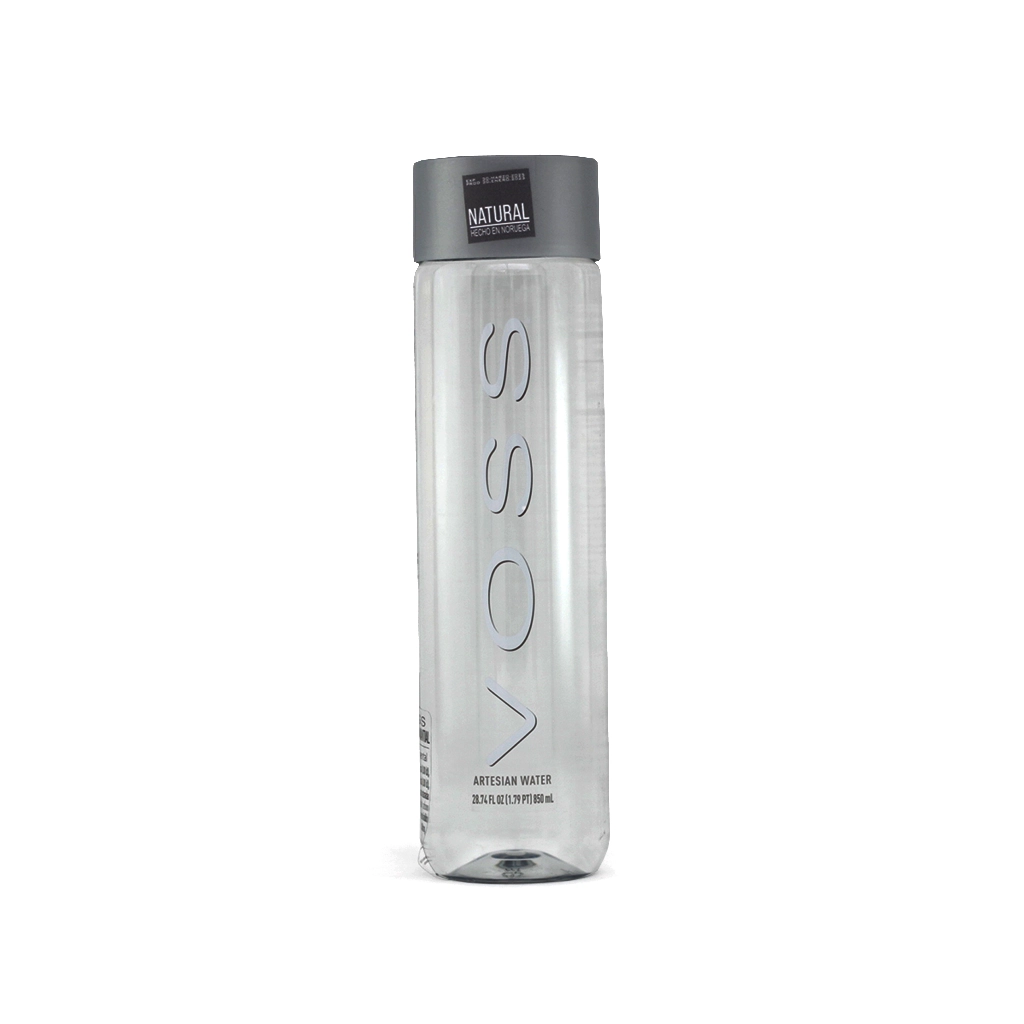 Agua natural de manantial 850 ml Voss