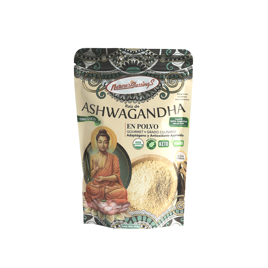 Ashwagandha en polvo 200 g Nature's Blessings