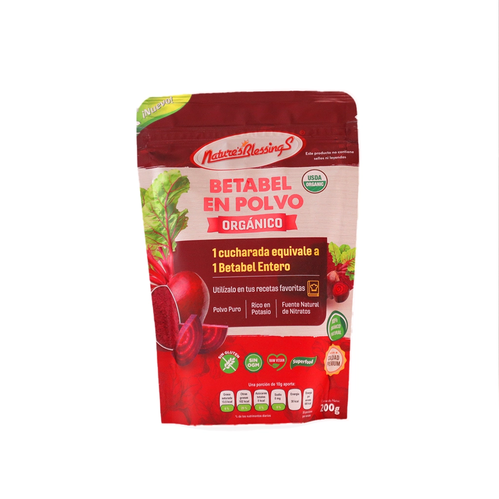 Betabel en polvo 200 g Nature's Blessings