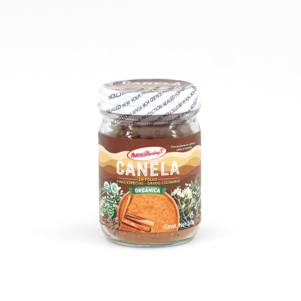 Canela cassia en polvo 50 g Nature's Blessings