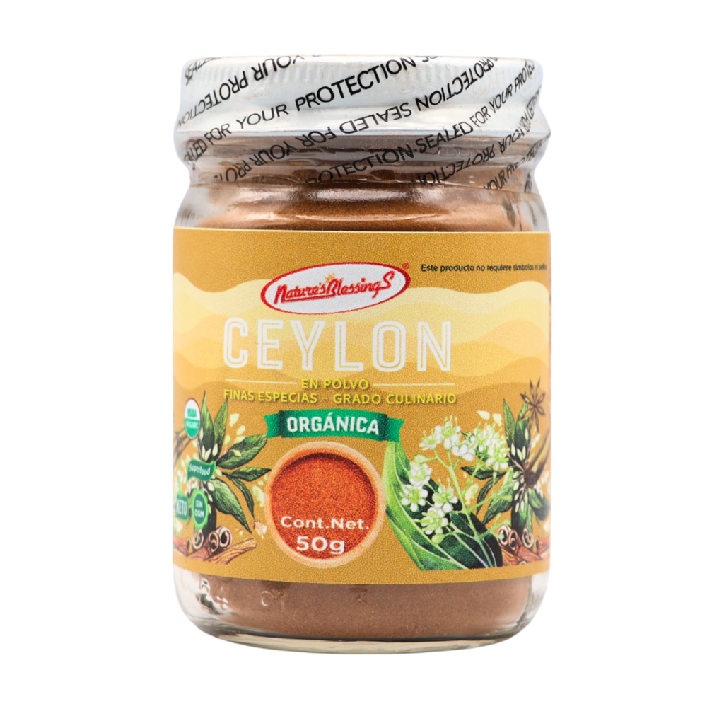 Canela Ceylán en polvo 60 g Nature's Blessings Arc