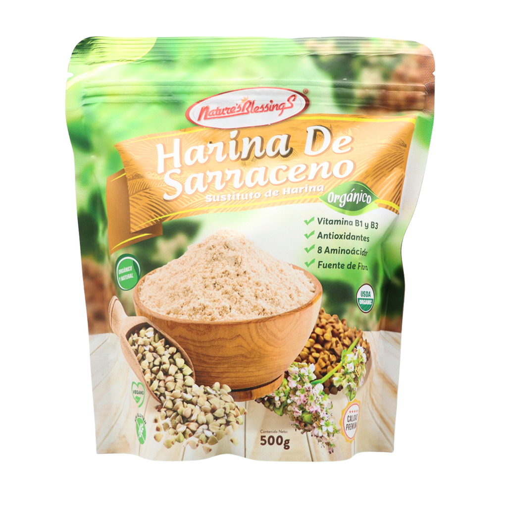 Harina de trigo sarraceno 500 g Nature's Blessings