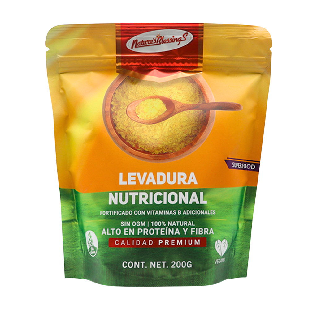 Levadura nutricional hojuelas pequeñas 200 g Nature's Blessings