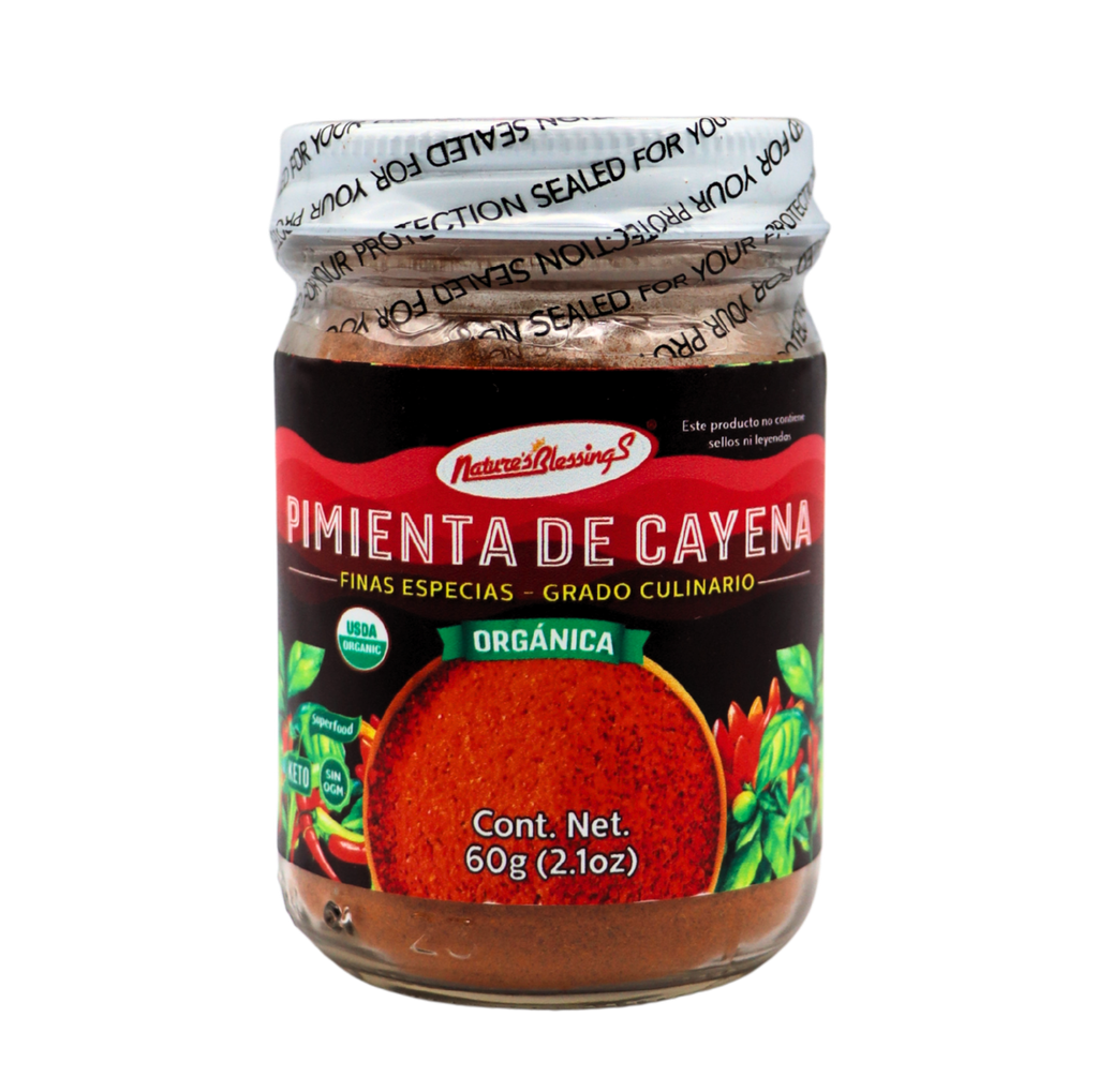 Pimienta de Cayena 60 g Nature's Blessings